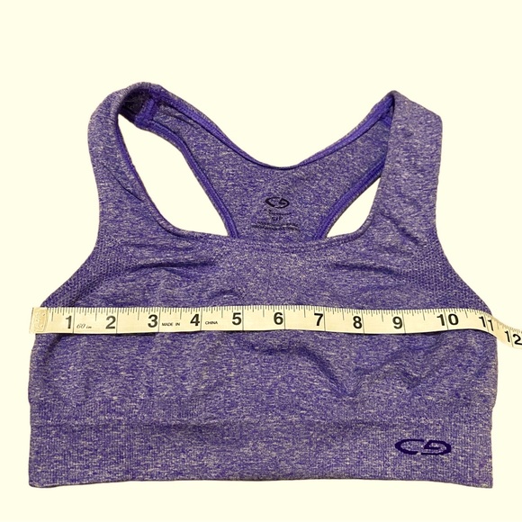 Champion purple racer back sports bra - Picture 4 of 7